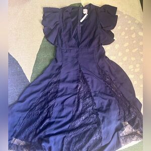 ASOS Navy Semi Formal Dress